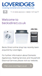 Mobile Screenshot of becksdirect.co.uk